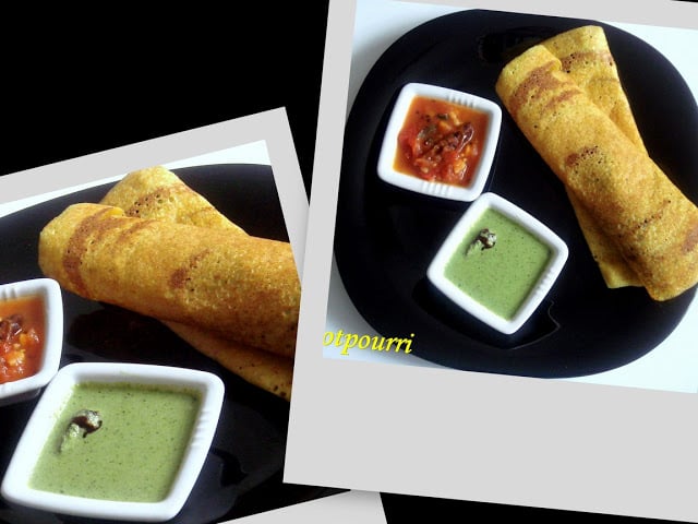 Mixed dal or protein dosa