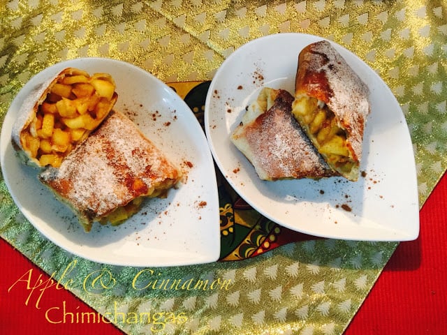 Apple Cinnamon Chimichangas