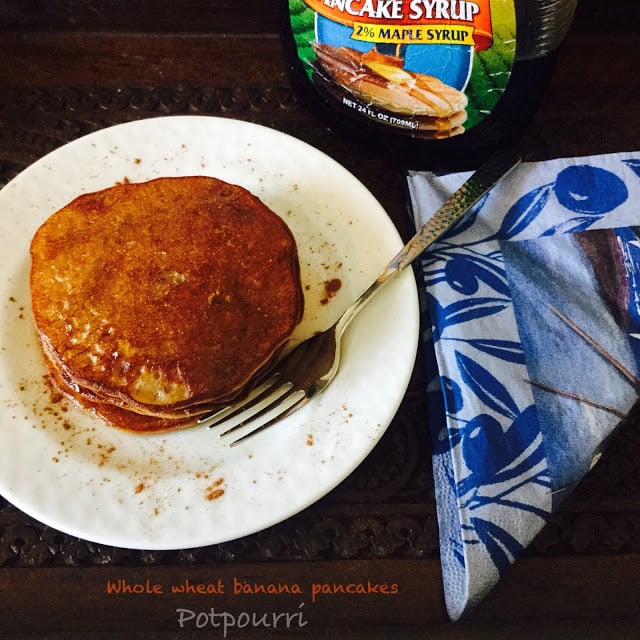 Kadali Chakuli..eggless whole wheat banana pancakes…Odiya recipe with a contemporary touch.
