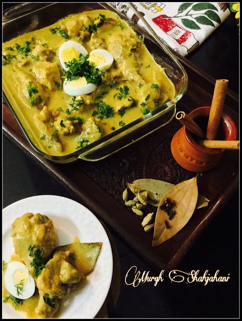 Murgh Shahjahani/ Chicken Shahjahani