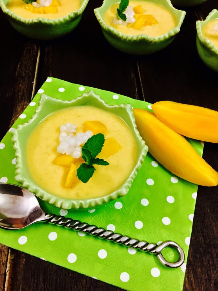 Mango Sago Pudding 