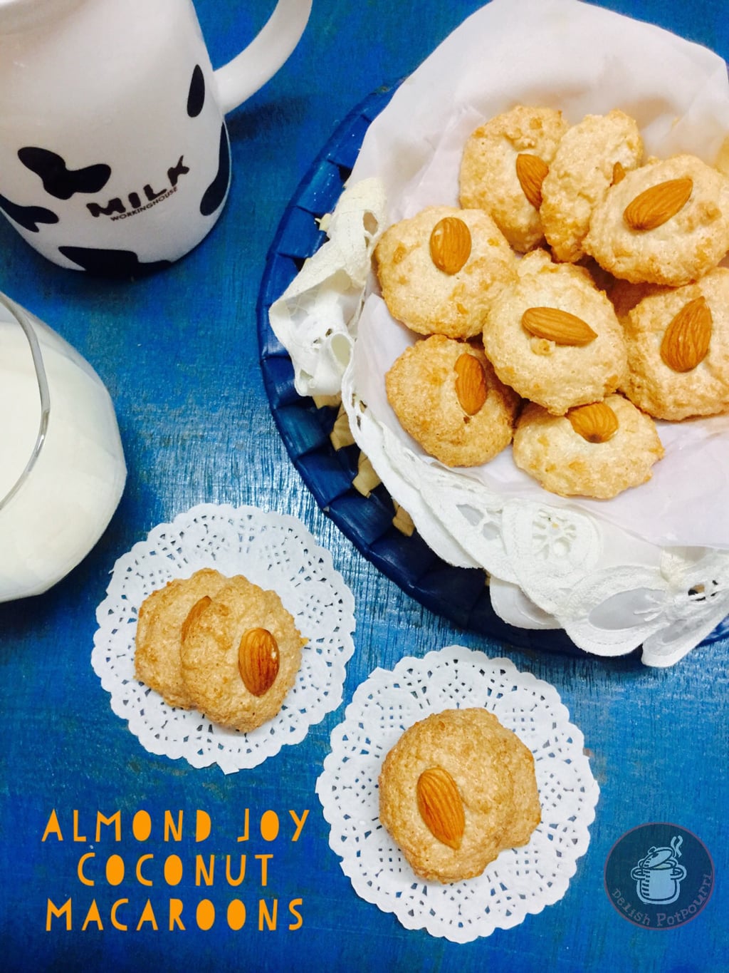 Almond Joy Coconut Macaroons