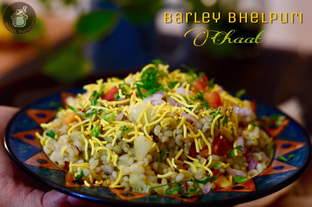 Barley Bhelpuri Chaat