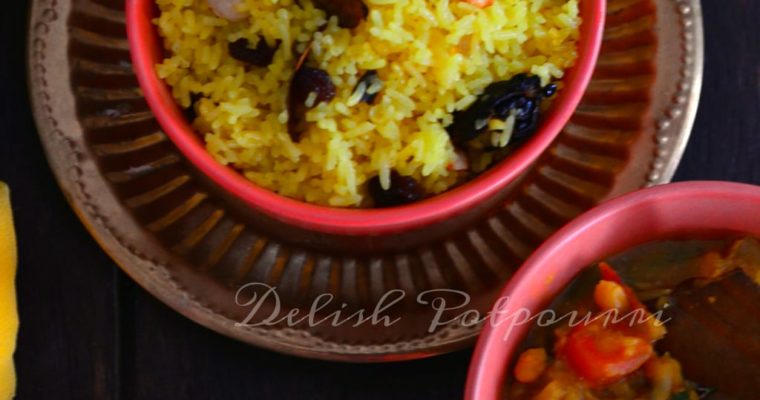 Puri Kanika…. a Odia Sweet Pulao