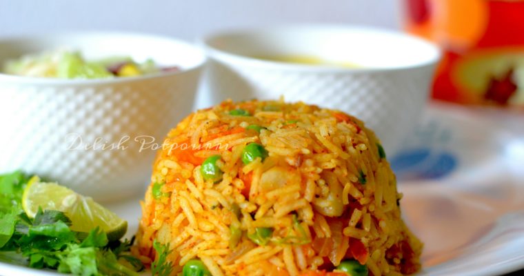 Mumbai Tawa Pulao…. a popular street food