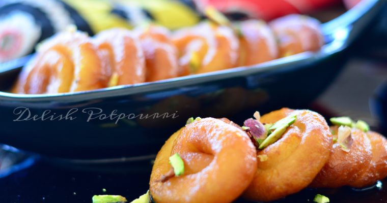 Chenna Jhilapi/Paneer Jalebi/Cottage cheese swirls