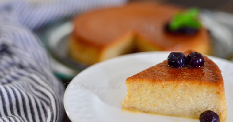 Steamed Caramel Bread Pudding