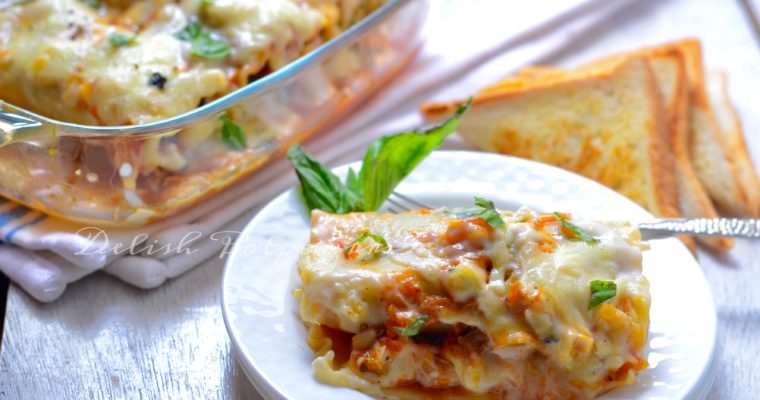 Spinach & Cheese Lasagna Roll Ups