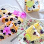 Eggless Lemon Blueberry Loaf