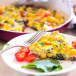 No Bake Leftover Pasta Frittata