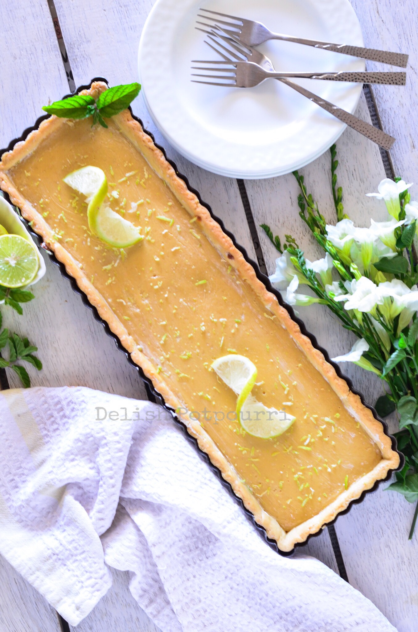 Traditional Key Lime Tart